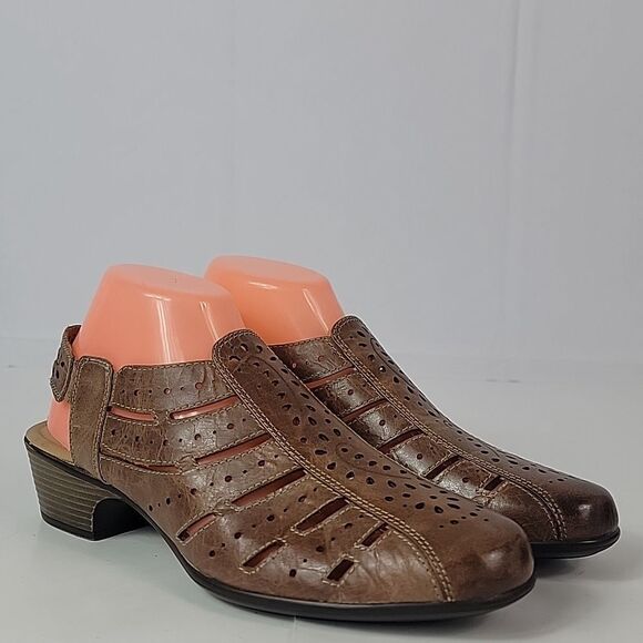 Romika Barbados Perforated Leather Women's Lightweight Sandals - Picture 1 of 15